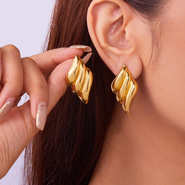 Alba Raye Beveled Earrings