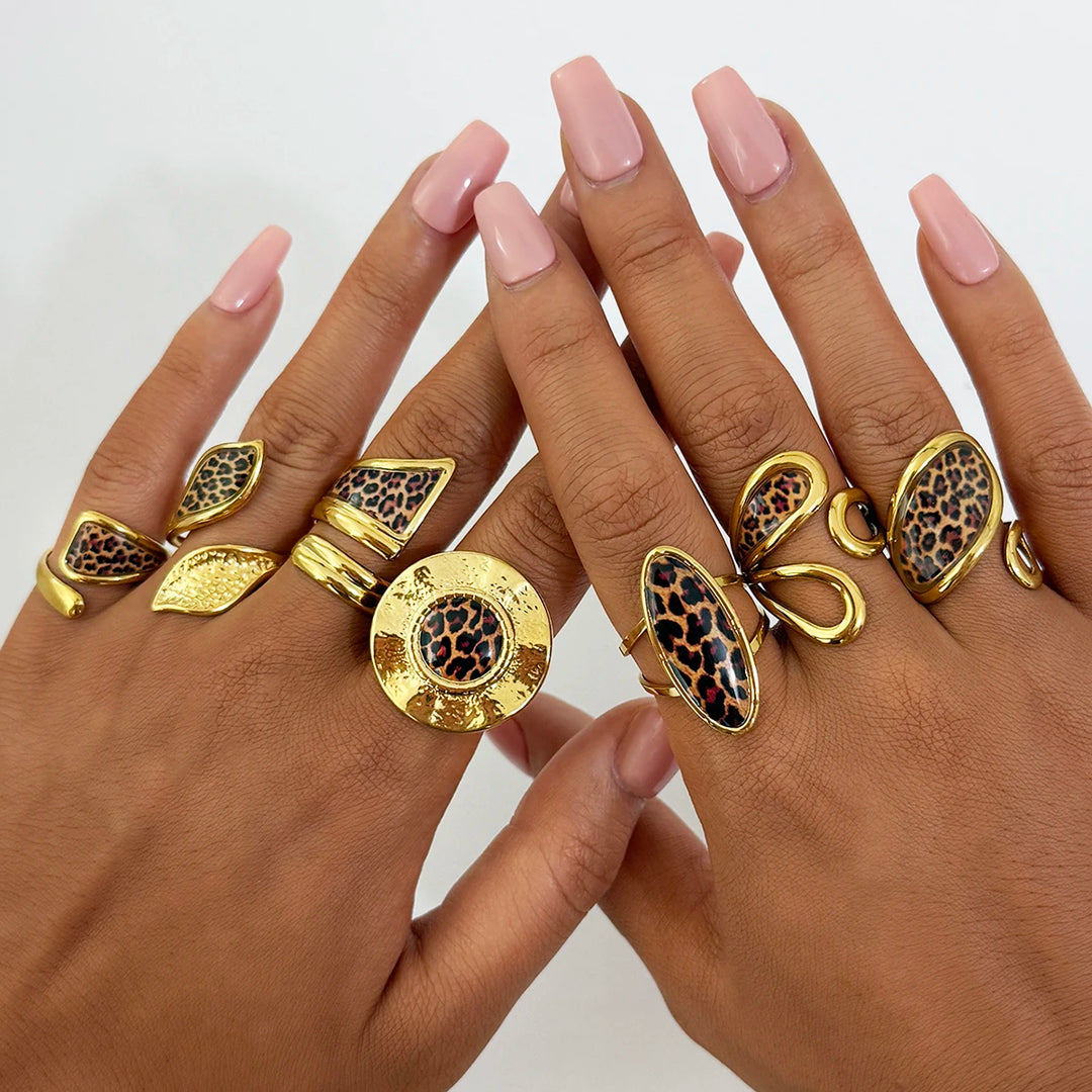 Marclaire Tortoise Inlay Ring