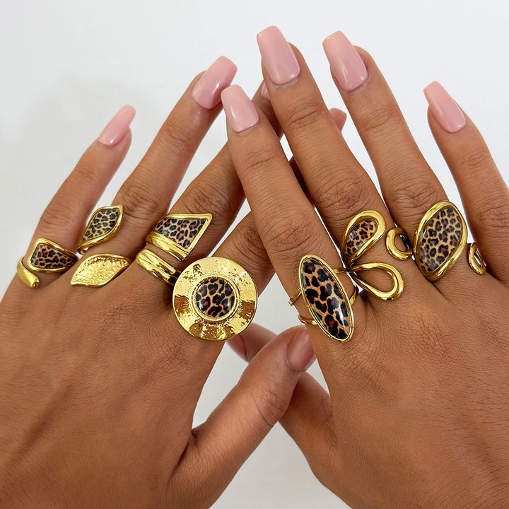 Marclaire Tortoise Inlay Ring