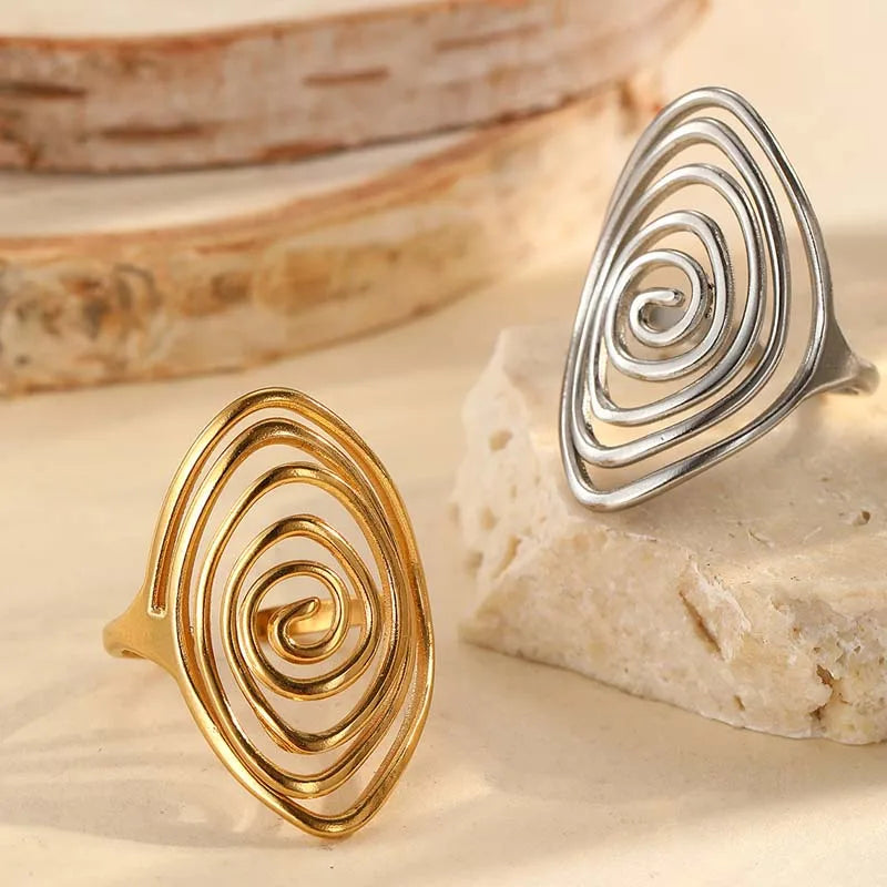 Coralina Spiral Waterproof Ring