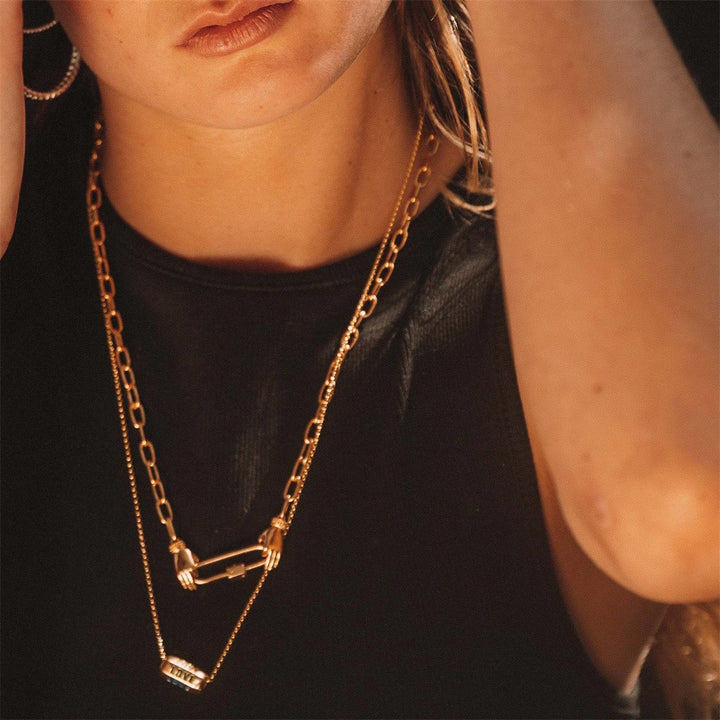 Secure Attachment Detachable Necklace