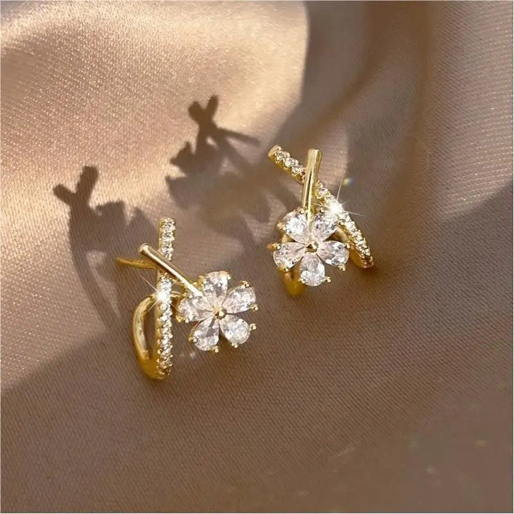 Rosalie 18k Gold-Plated Studs