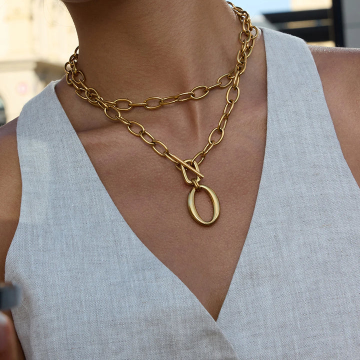 Intertwine Gold-Plated Necklace