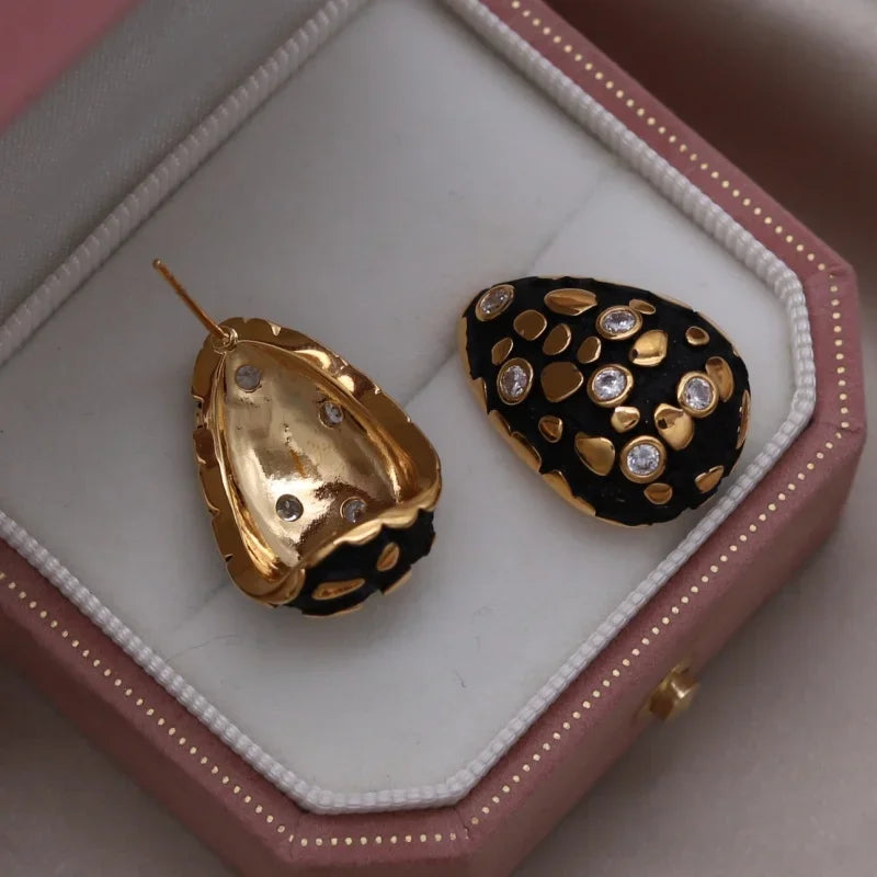 Xárya 18k Gold-Plated Studs