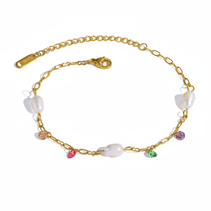 Clymonétta Pearl Anklet