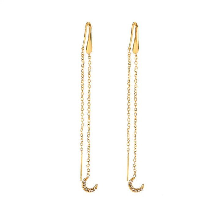 Persia Line 18k Gold Plated Earrings
