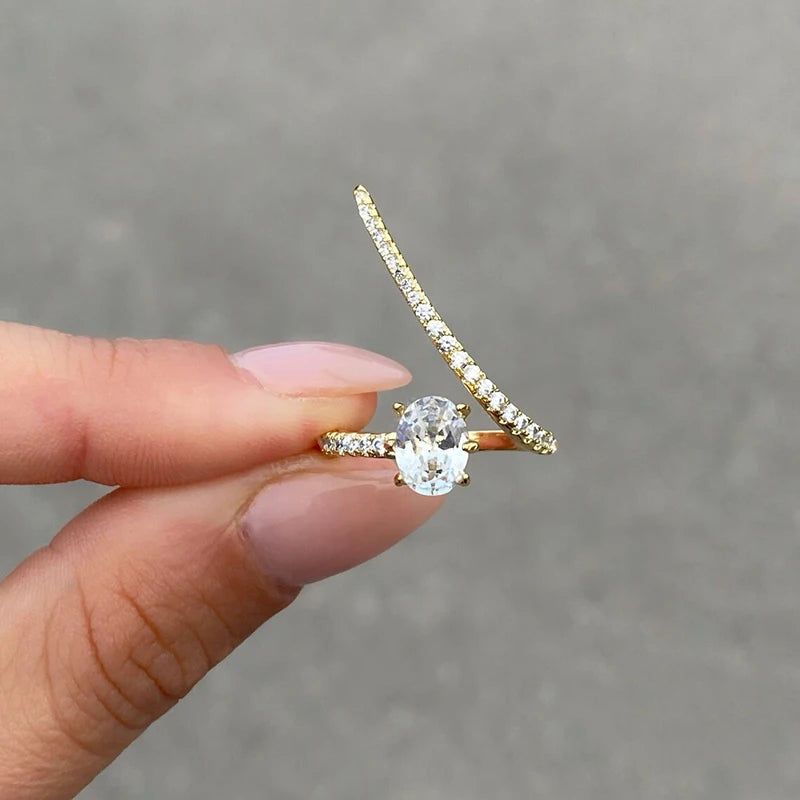 Talia Fae Curve Ring