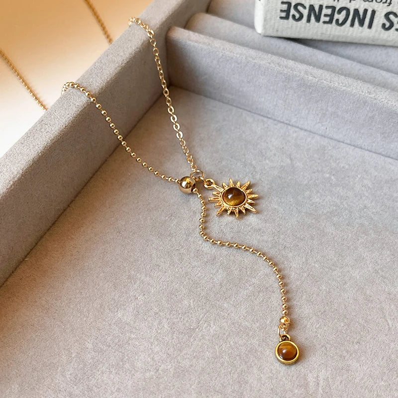 The Fallen Sun Necklace