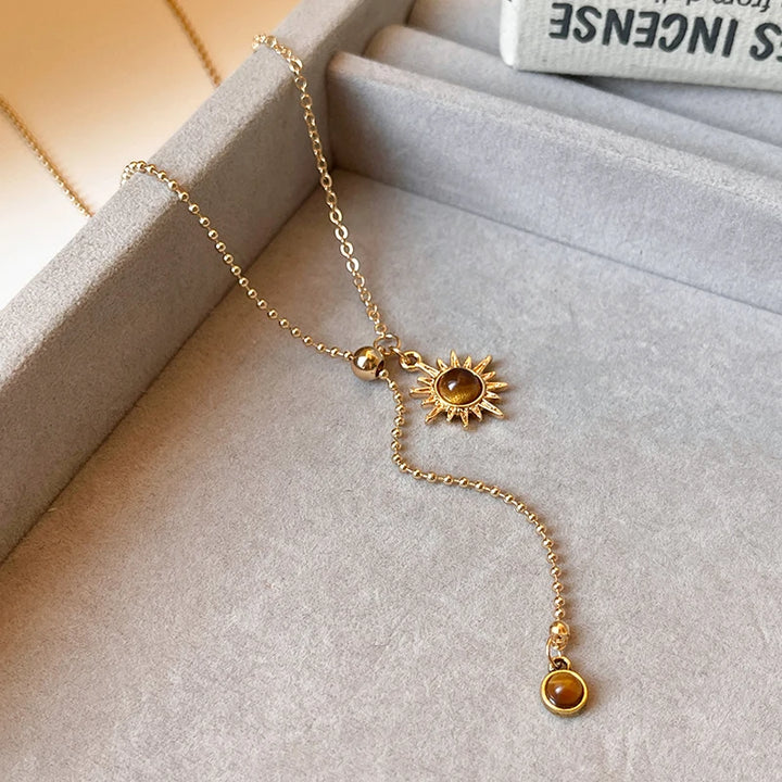 The Fallen Sun Necklace