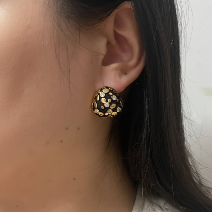 Xárya 18k Gold-Plated Studs