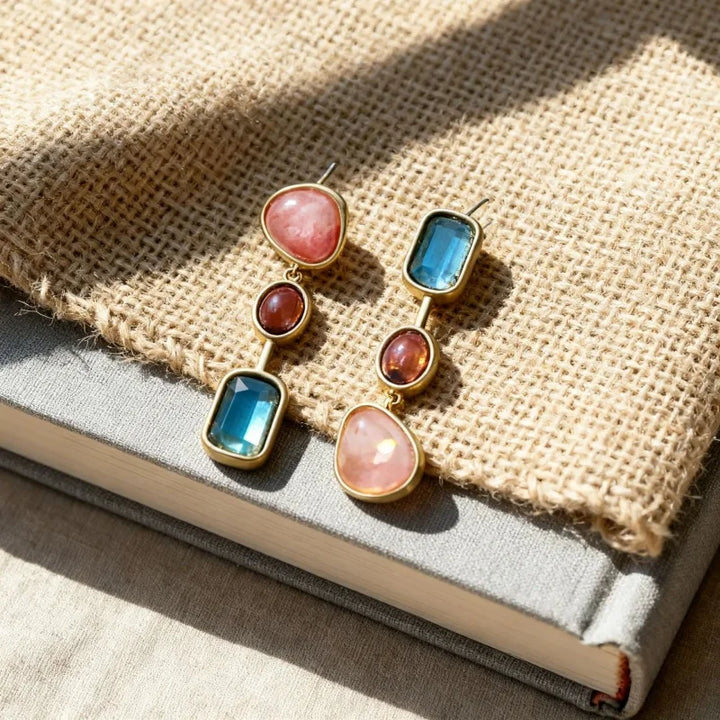 Prisma Gems Drop Earrings