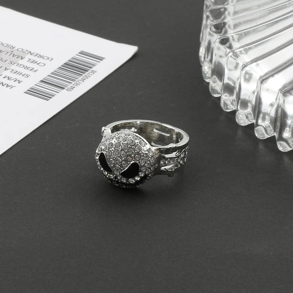 Ash Skellington Pavé Ring
