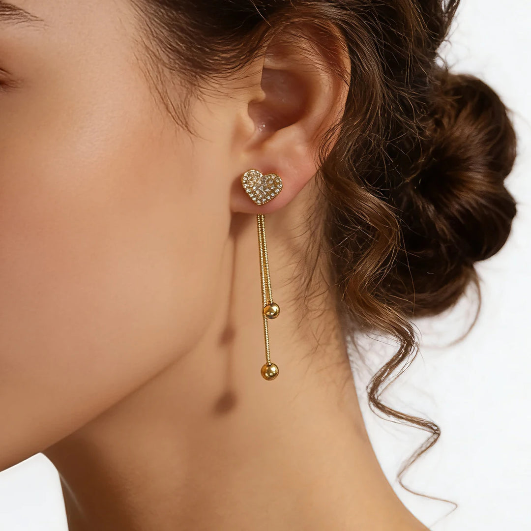 Chérie 18k Gold-Plated Drops