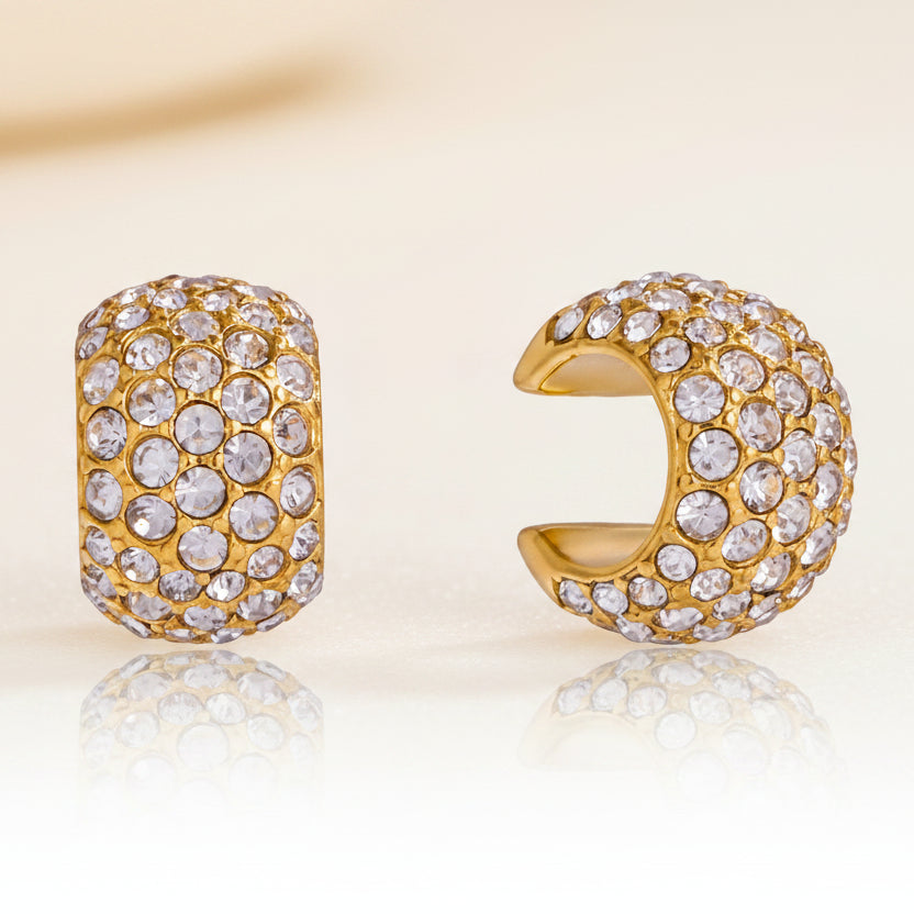 Essential Stack Gold-Plated Earrings