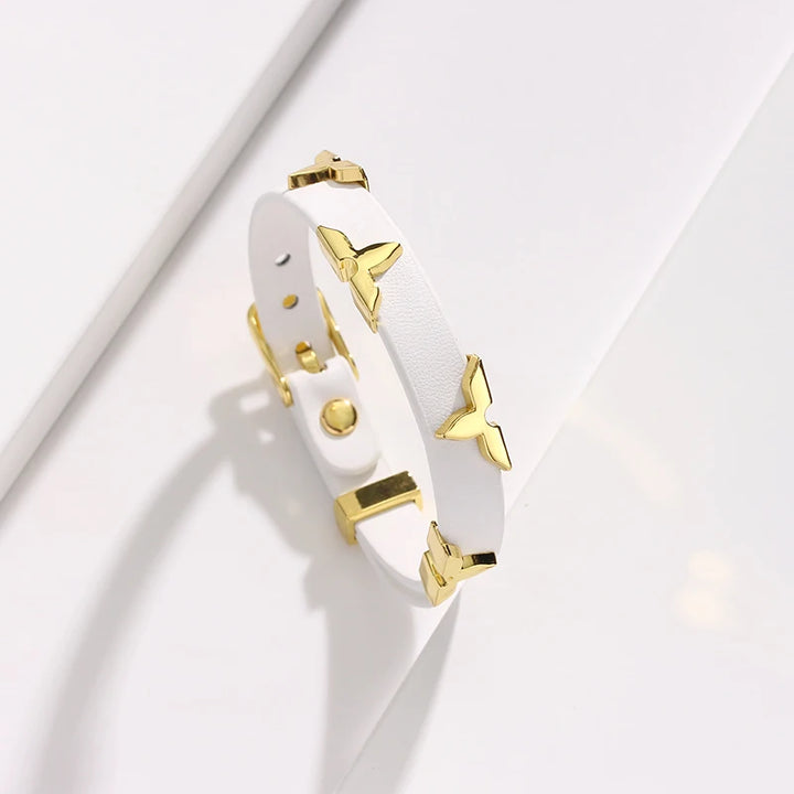 Hidden Edge Leather Bracelet