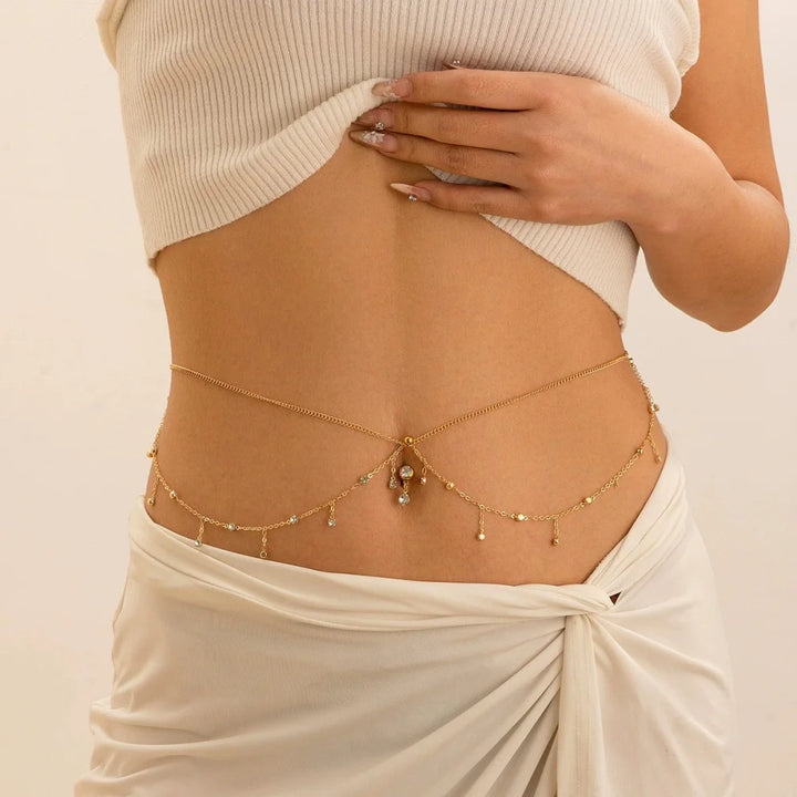 Snatched Drop Waist Chain