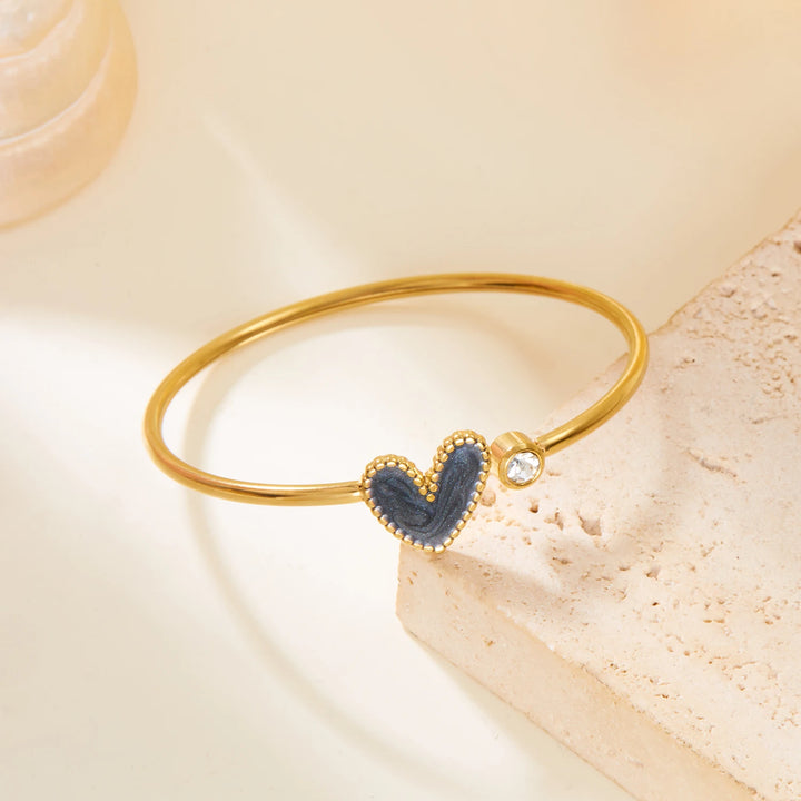 Dorian Prism Heart Bracelet