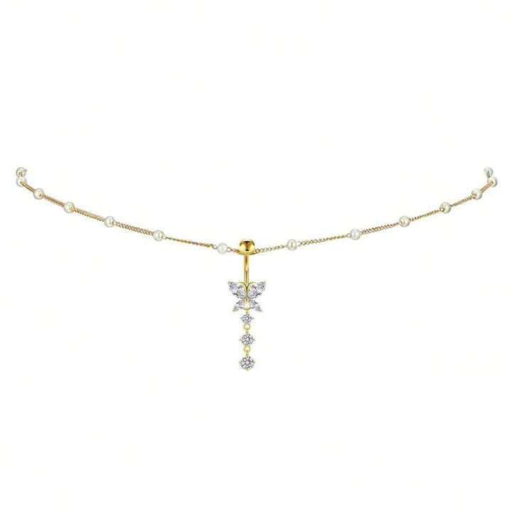 Isabeau Gold-Plated Waist Chain