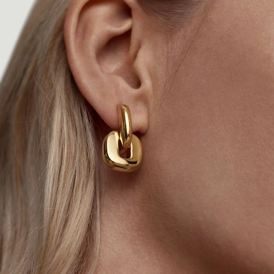 In-Between Steel Earrings