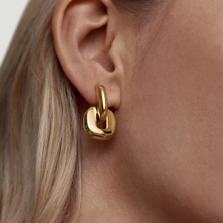 In-Between Steel Earrings