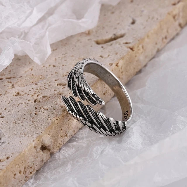 Fallen Angel Sterling Silver Ring