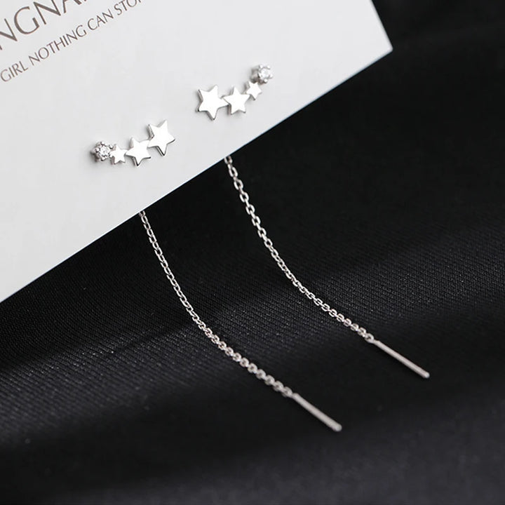 Astéria Star Threader Earrings