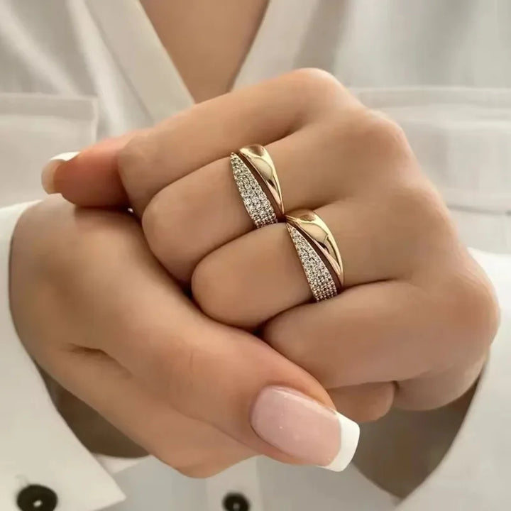 Heather Stone Gold-Plated Ring