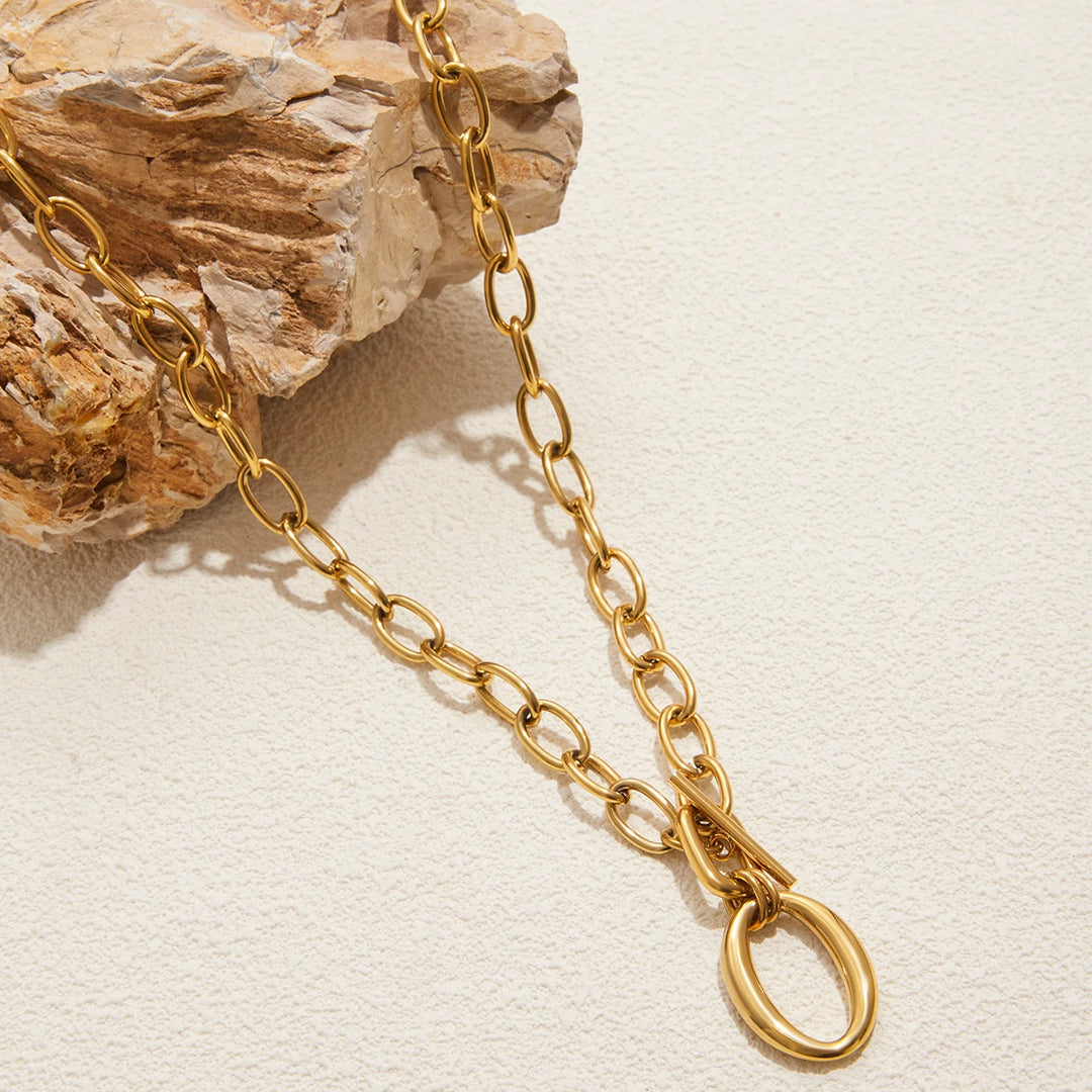 Intertwine Gold-Plated Necklace