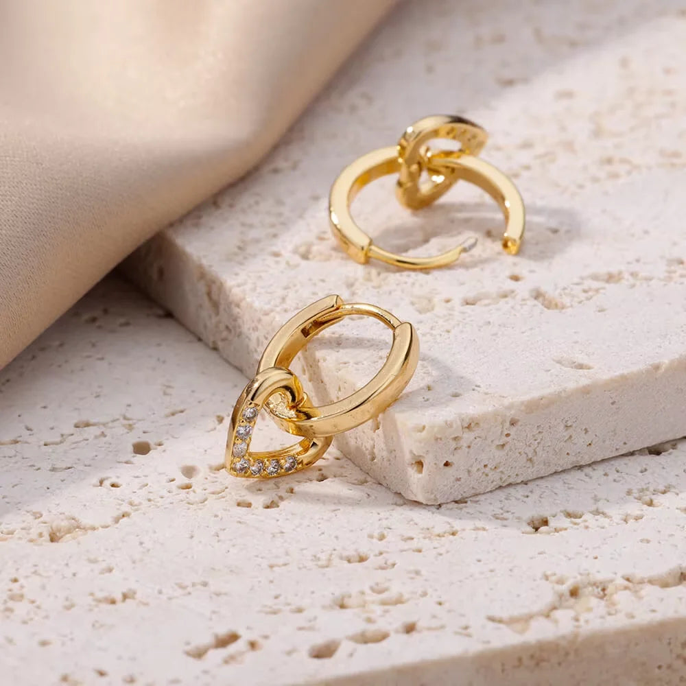 Aressia Rae Heart Earrings