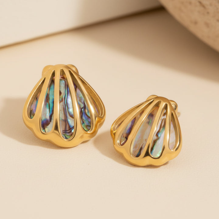Célène Abalone Waterproof Earrings