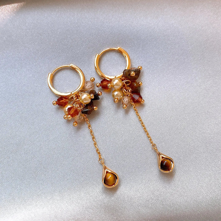 Tigress Pendant Earrings