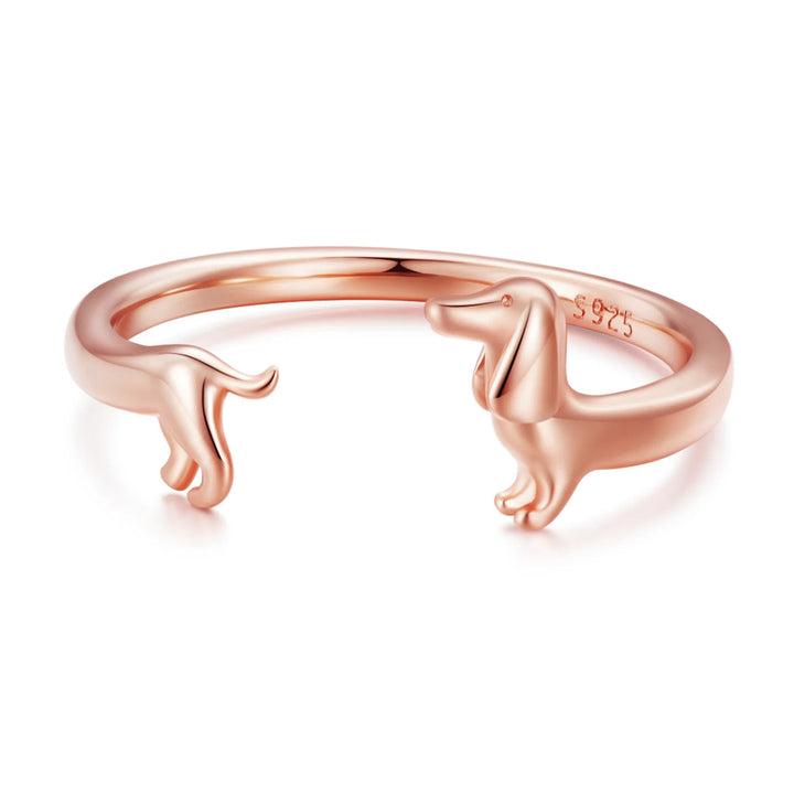 Puppy Love Sterling Silver Ring