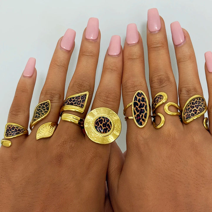 Marclaire Tortoise Inlay Ring