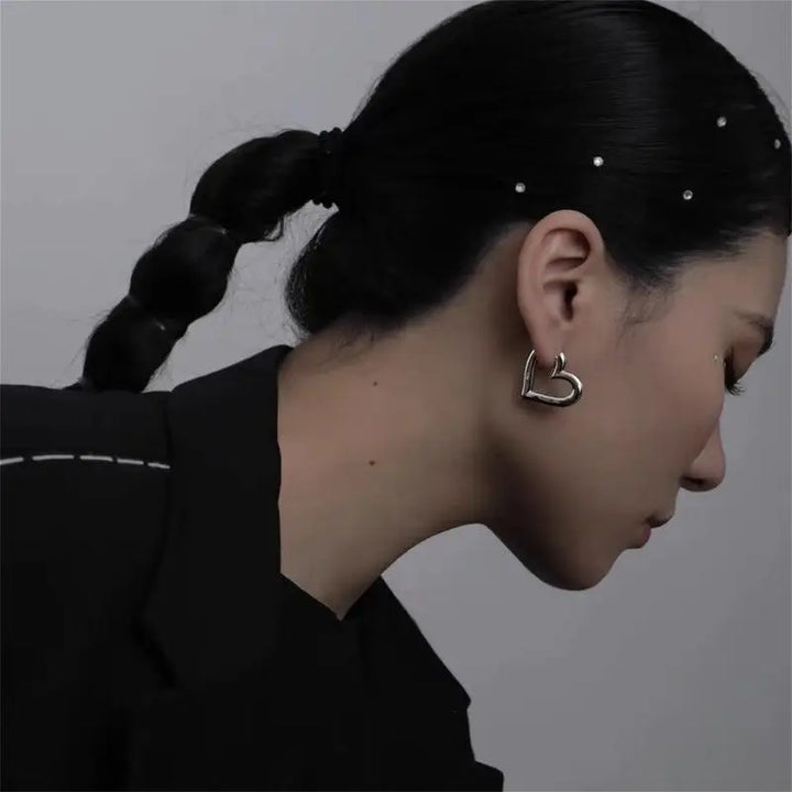 Closure Sterling Silver Earrings
