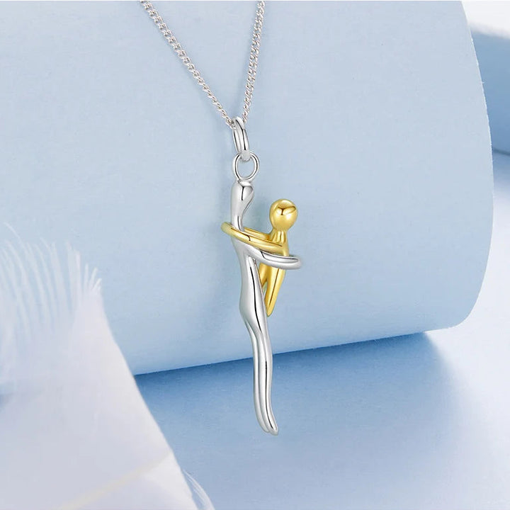 Bound By Purity Silver Necklace