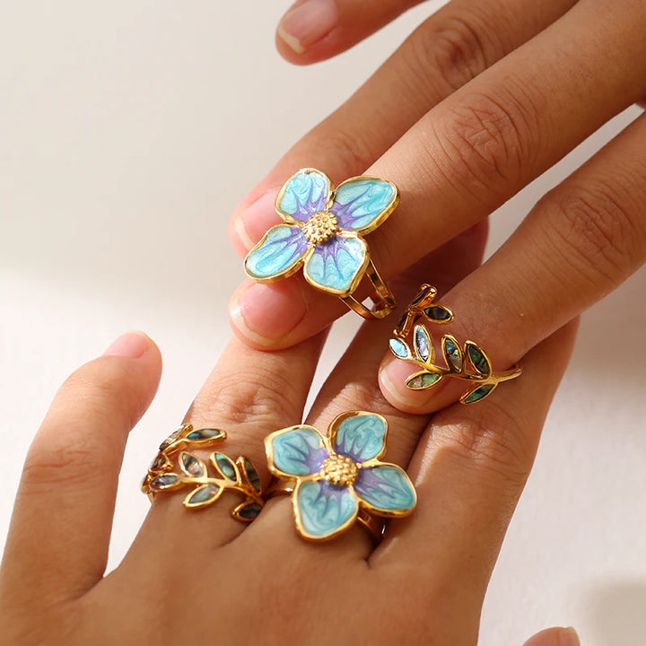 Eden Topaz Garden Ring