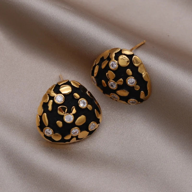 Xárya 18k Gold-Plated Studs