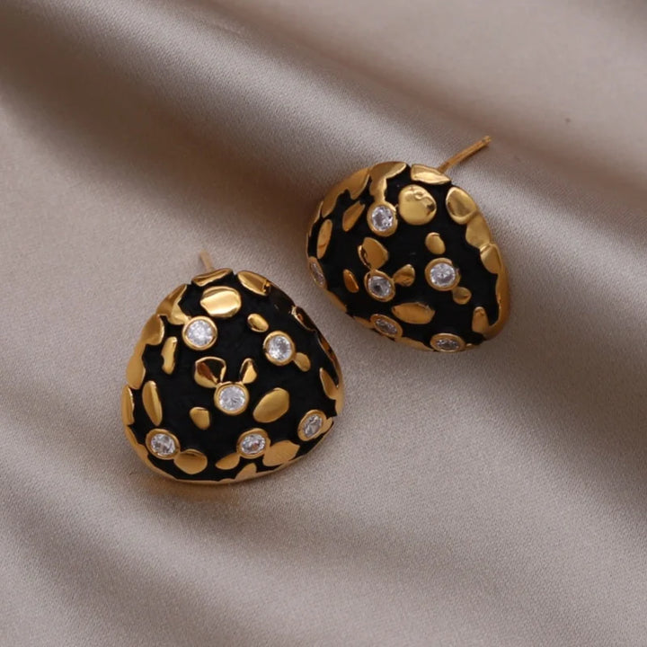 Xárya 18k Gold-Plated Studs