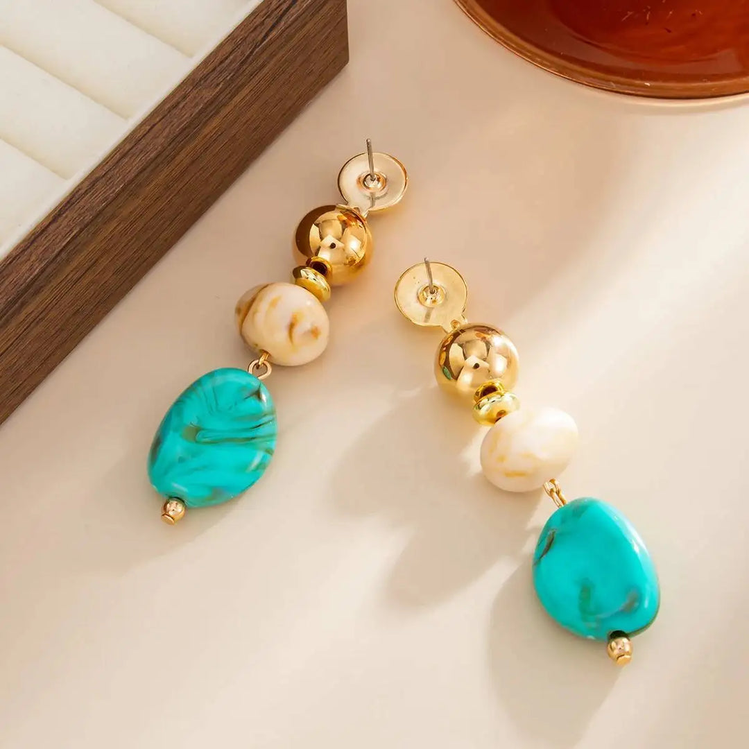 Desert rose Drop Earrings