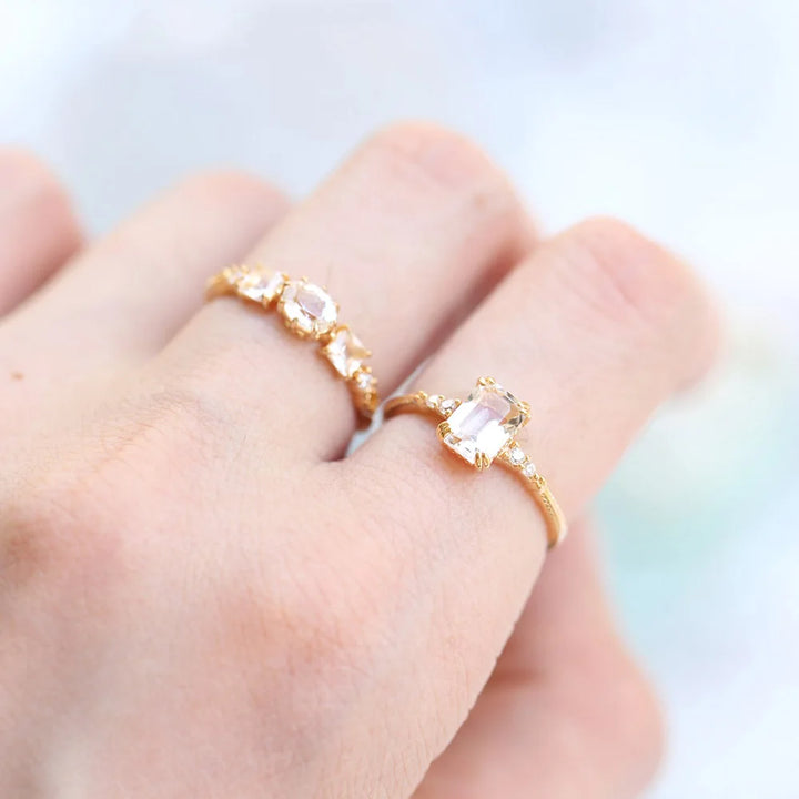 Halo Vow Silver Ring