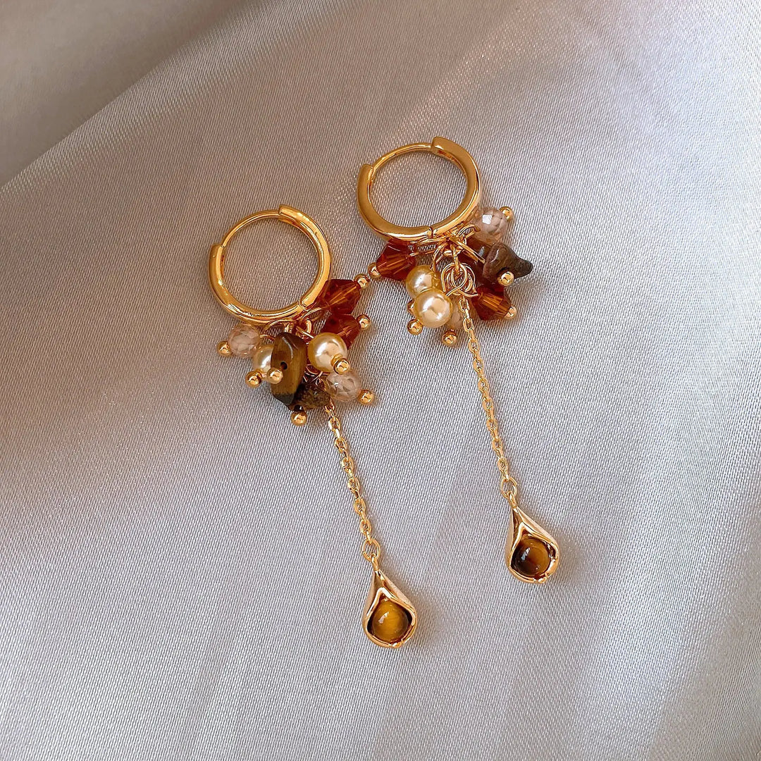 Tigress Pendant Earrings