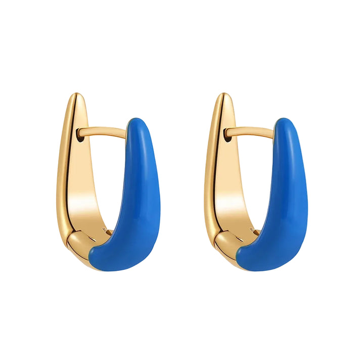 Forma U 18k Gold-Plated Hoops