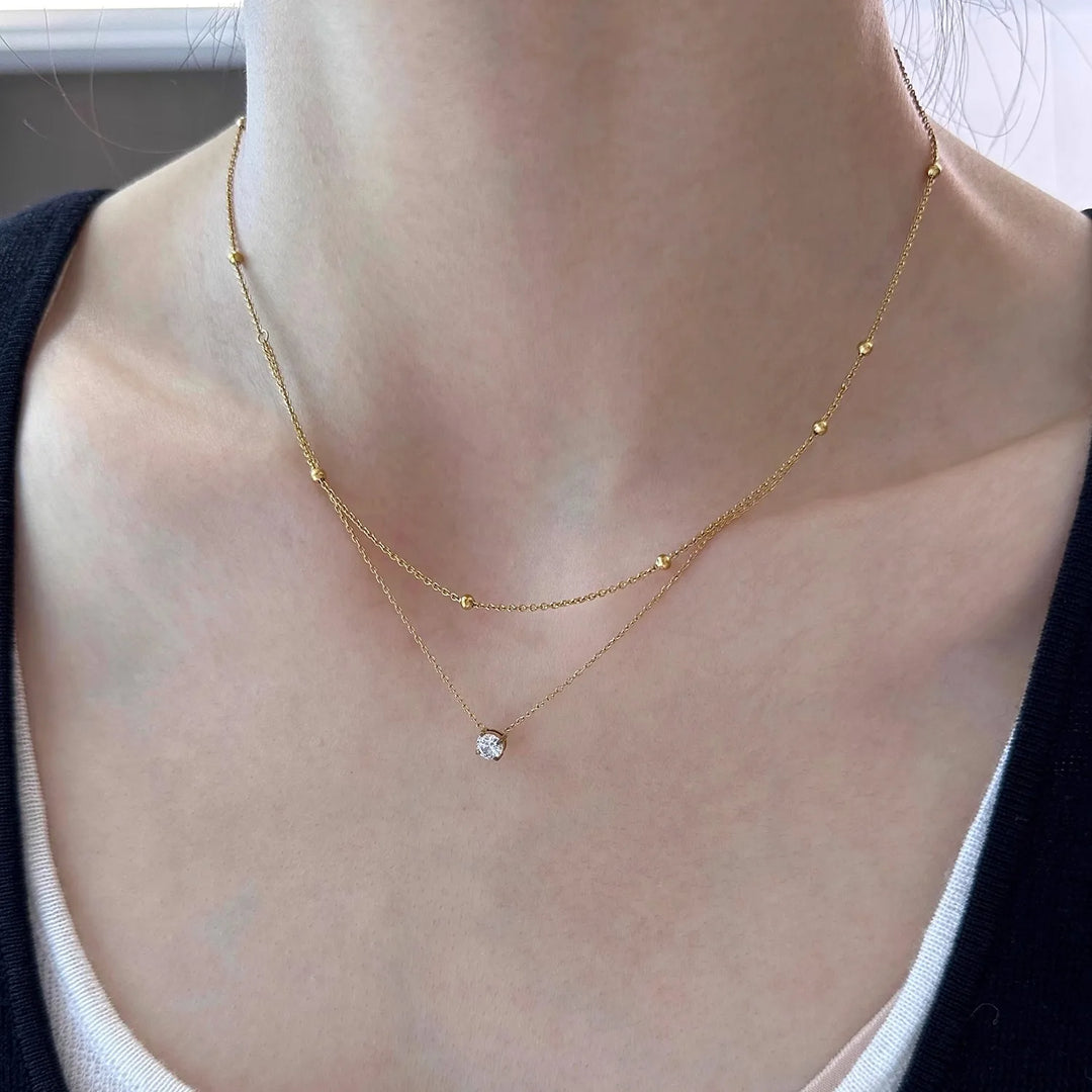 Syrelle Dual Strand Necklace
