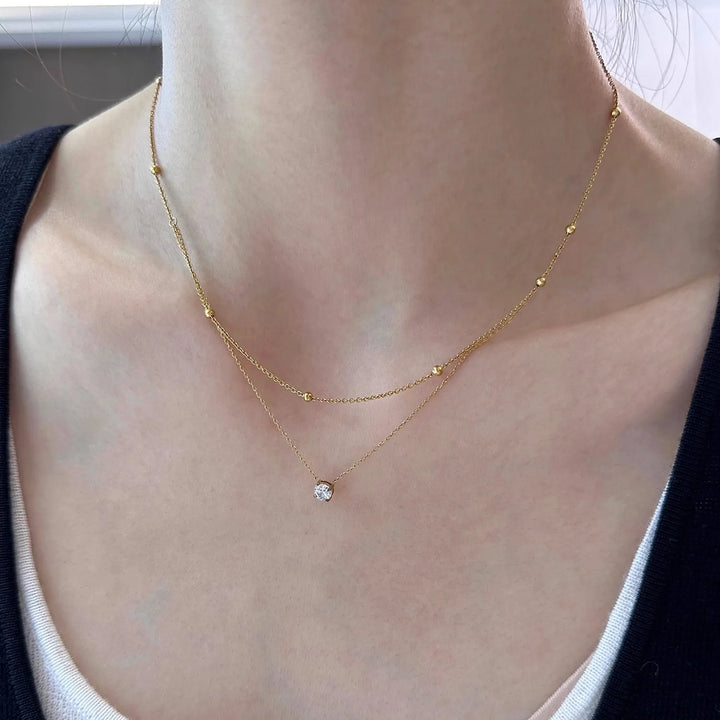 Syrelle Dual Strand Necklace