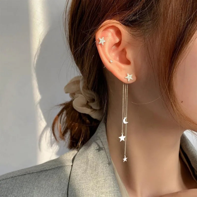 Noctra Multi-Dangle Earrings