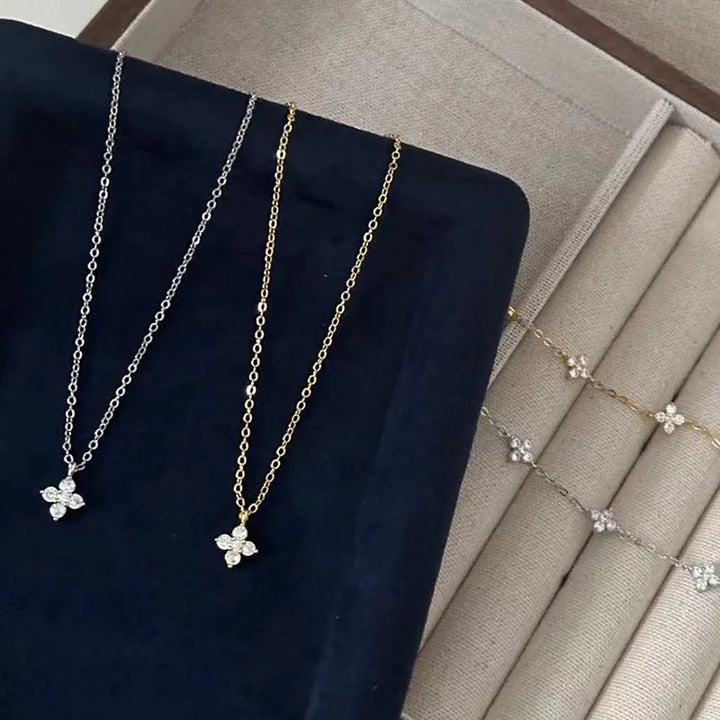 Clove & Chloe Silver Necklace