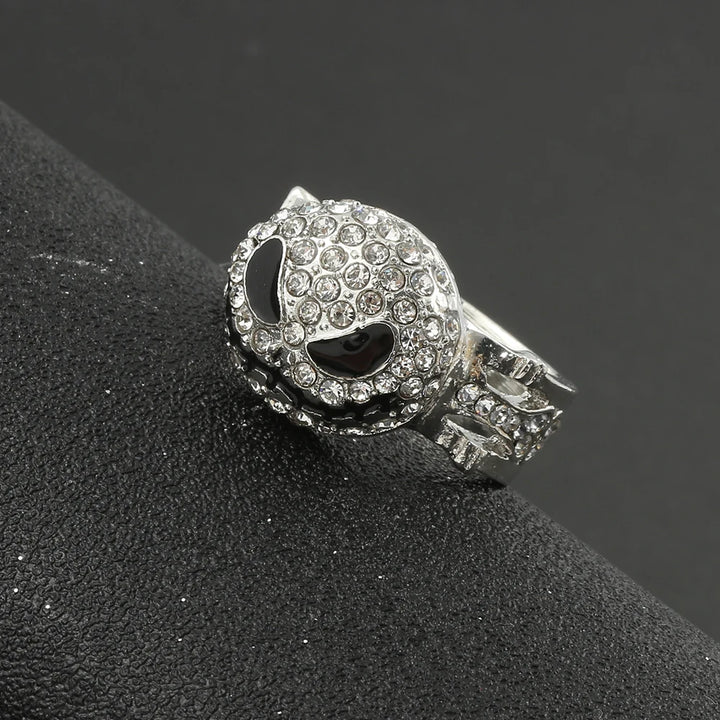 Ash Skellington Pavé Ring