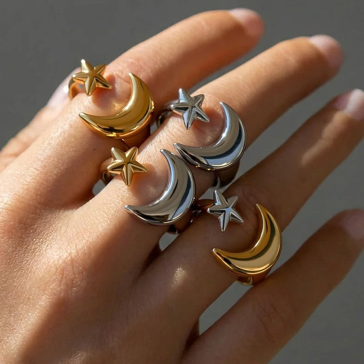 Stellar Moon Waterproof Ring