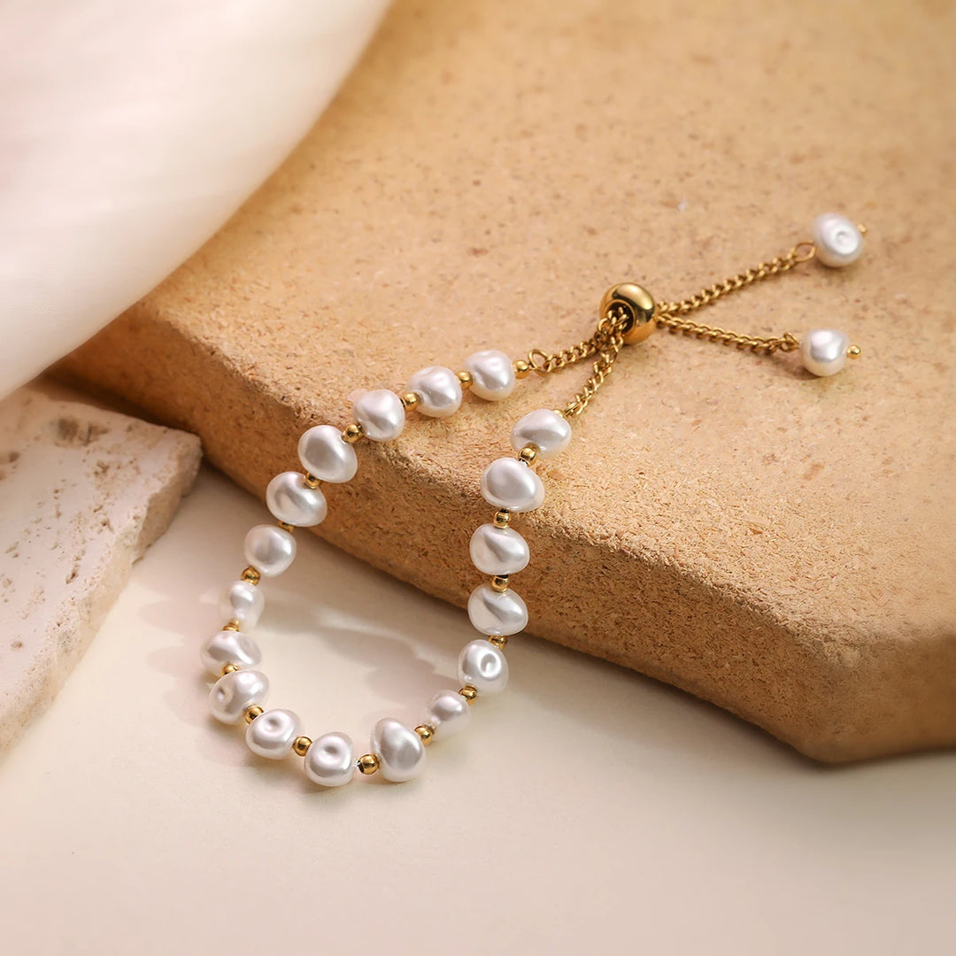 Silven Snow Pearls Bracelet