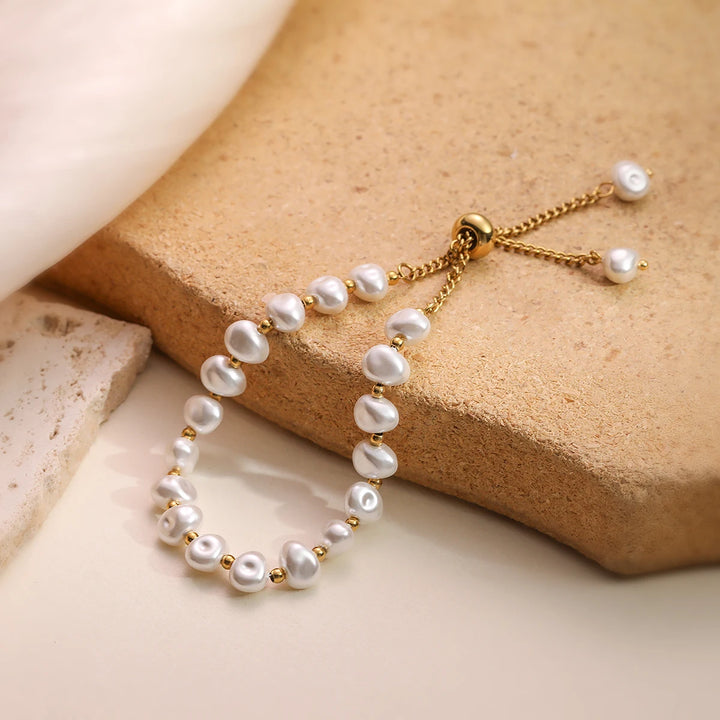 Silven Snow Pearls Bracelet